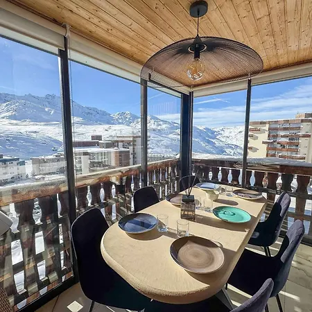 Apartman 5 Pers, Veranda, Local A Skis - Fr-1-637-63 *